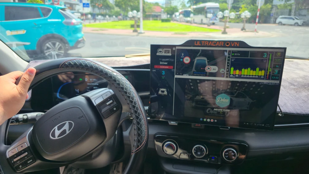 UltraCar interface in a Hyundai cockpit