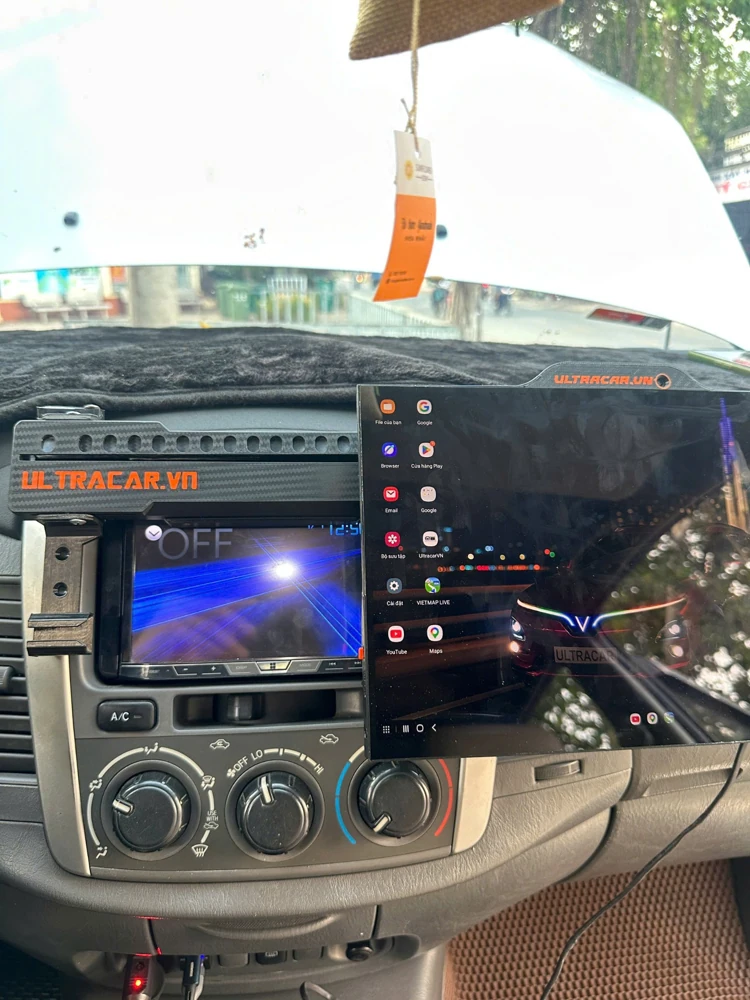Display position when slid aside