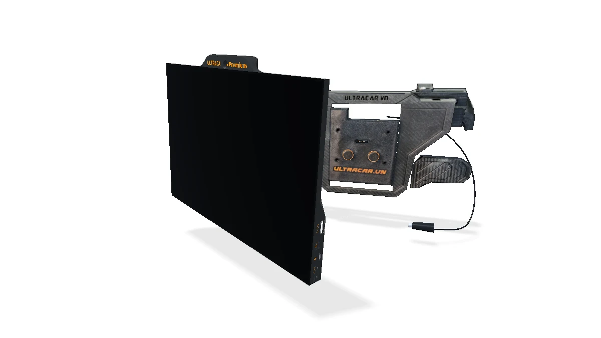 UltraCar display and magnetic mount simulation