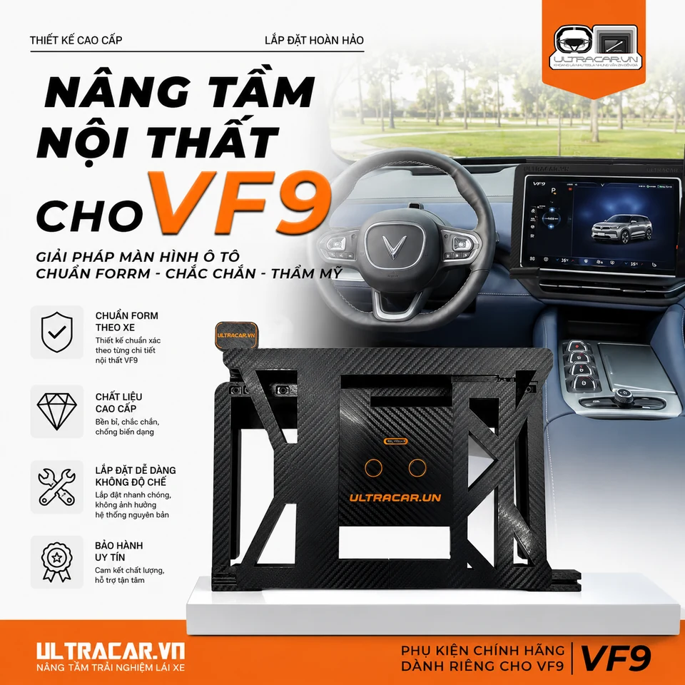 Thiết kế giá đỡ UltraCar cho VinFast VF9