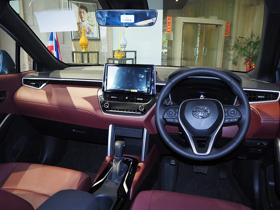 Factory cockpit reference. 2020 Toyota Corolla Cross Hybrid Premium Safety (Cockpit)
