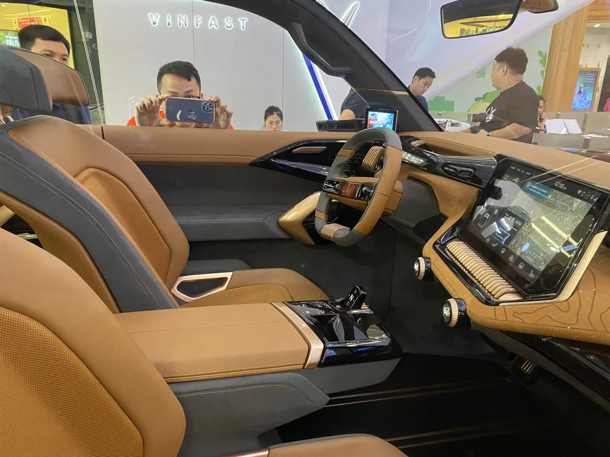 Factory cockpit reference. VinFast VF Wild · concept 2024