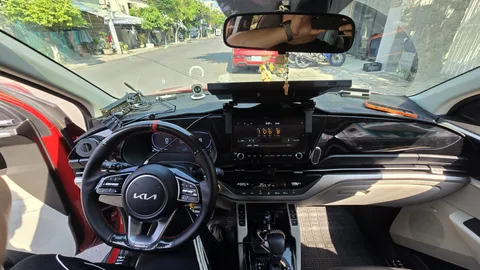 Kia Carens - Trượt dọc · Chi tiết giá đỡ 05